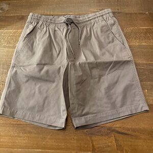 American Republic Men's Gray Casual pull on Shorts medium